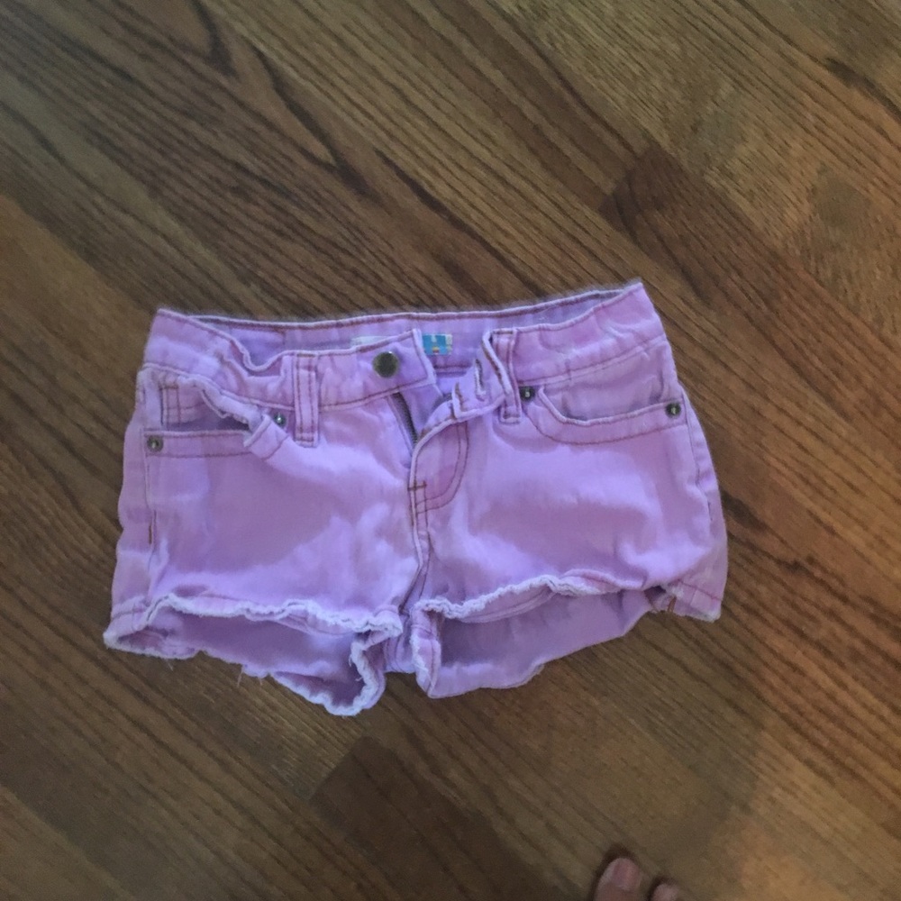 Purple Jean shorts